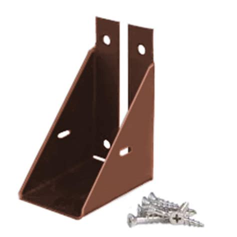 lowes metal to wood fence brackets|lowe's fence brackets 2x4.